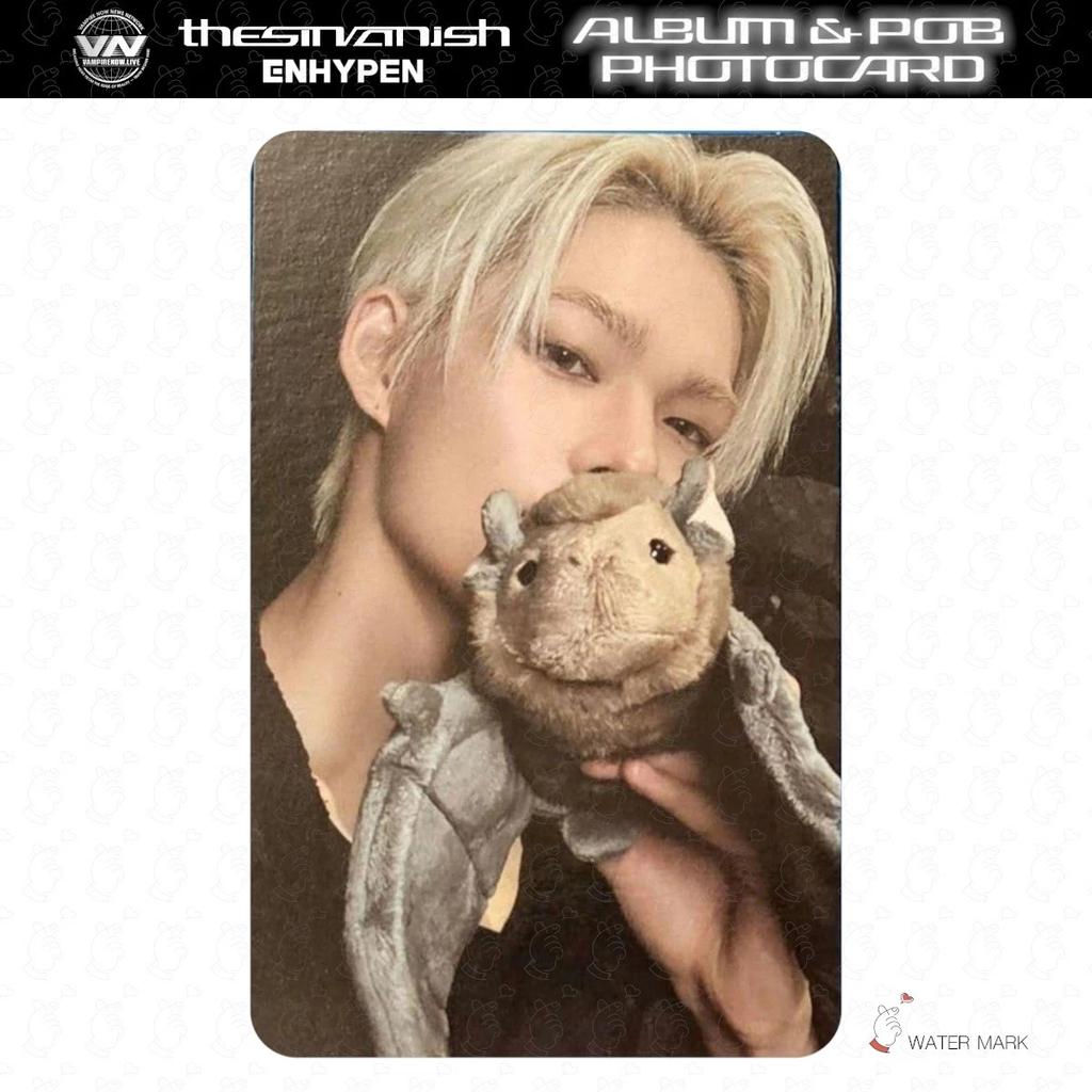VORBESTELLUNG ENHYPEN THE SIN VANISH ALBUM Fotokarte Japan POB Glücksziehung OFFIZIELL FORBIDDEN AFTERLIGHT STORM FUGITIVES