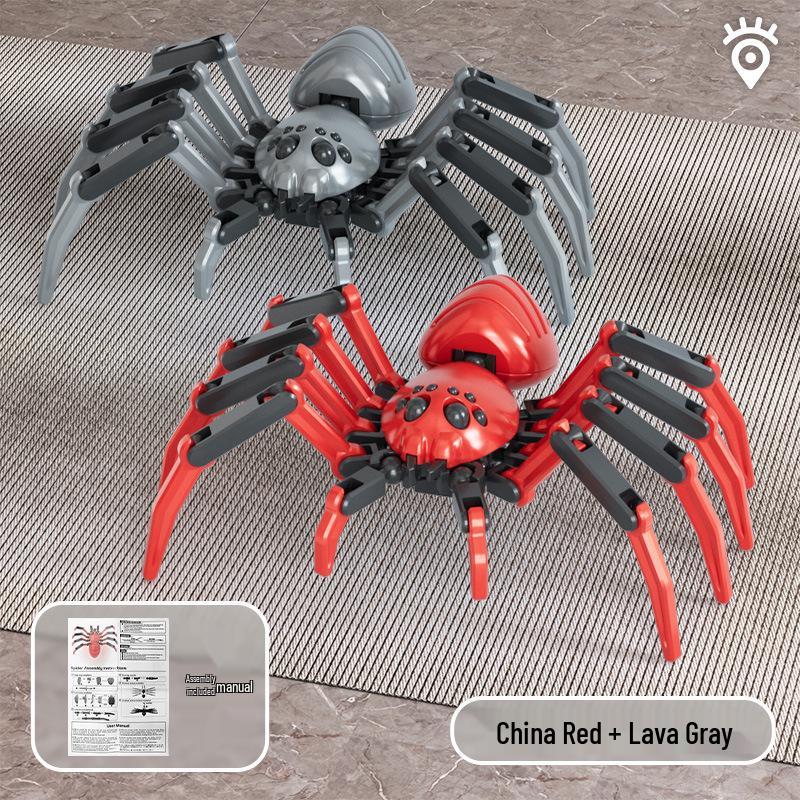 Creative Movable Spider Robot Toy - Jointed Prank Doll & Desktop Ornament for Kids