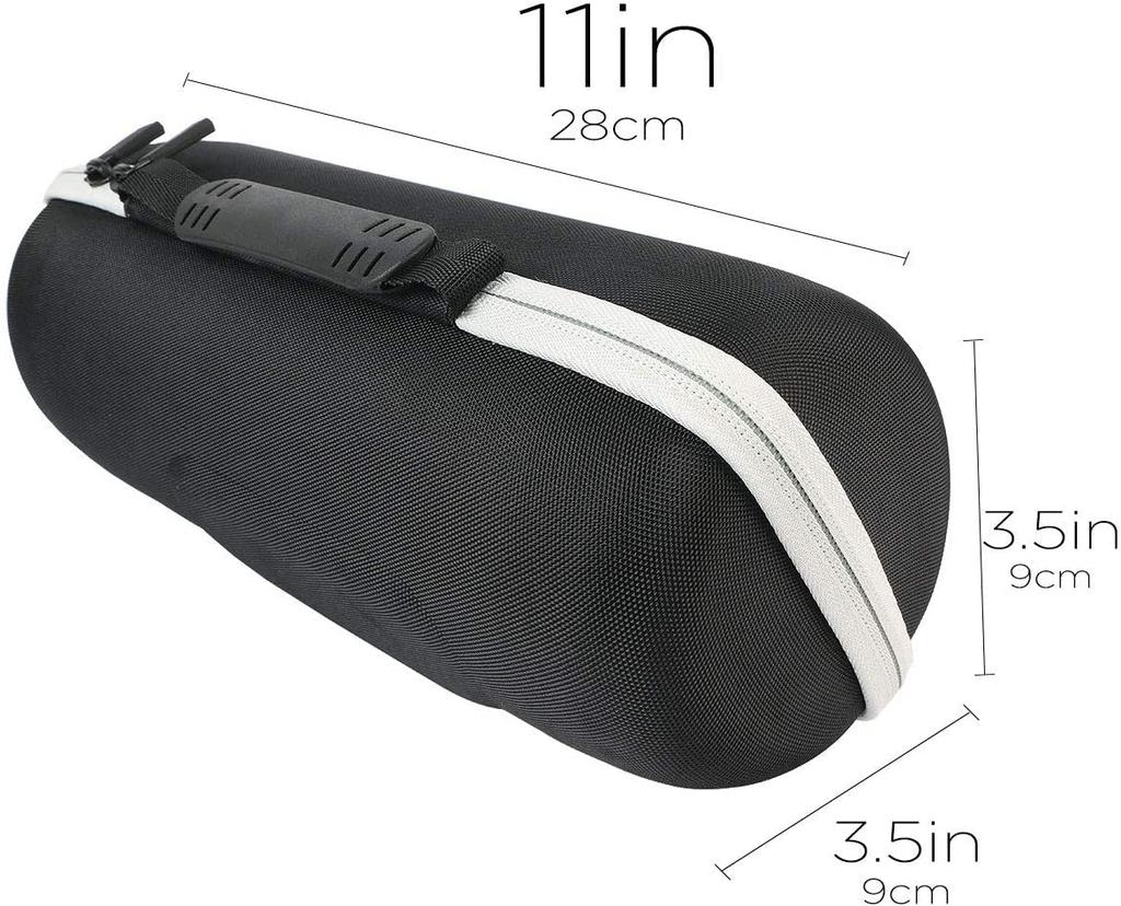 co2crea Hard Travel Case for JBL Charge 4/Charge 5 Waterproof Bluetooth Speaker (Ash)