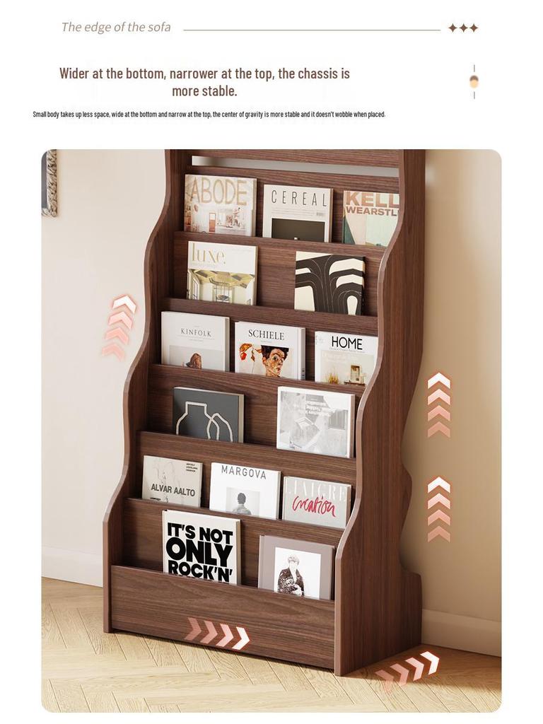 Floor & Wall Book and Magazine Display Stand
