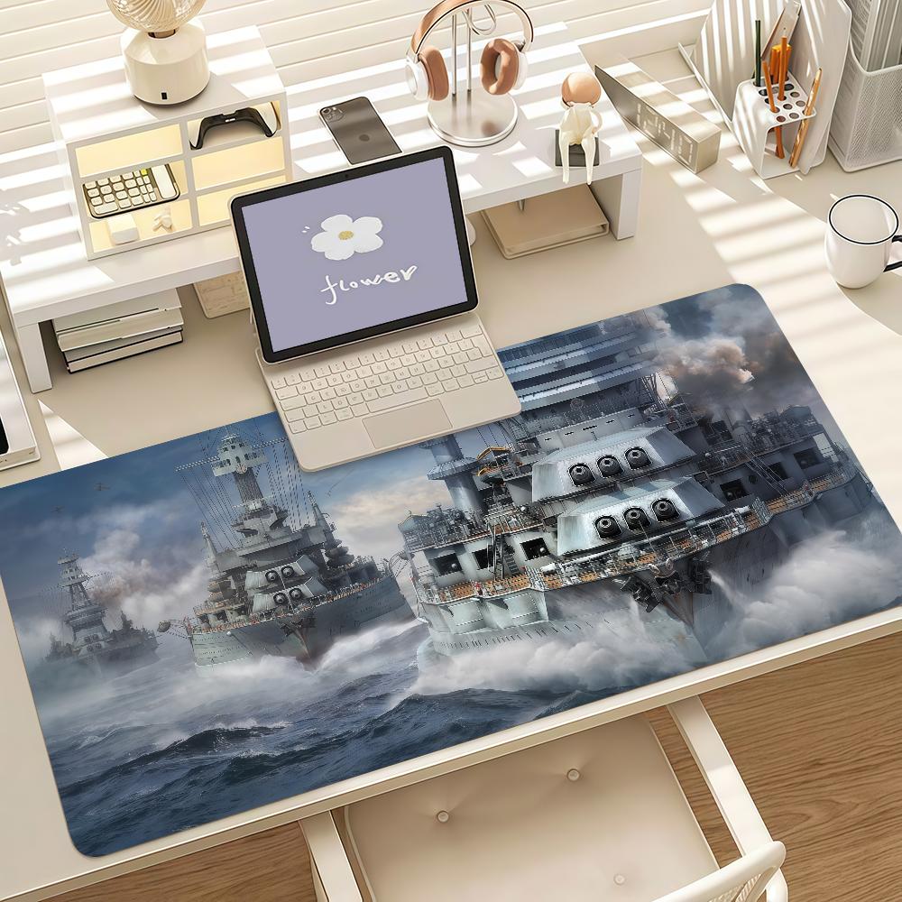 Game Wworld Of Ttanks Mouse Pad Anti Slip Rubber Edge Locked Thickened Laptop Gaming Desk Mat