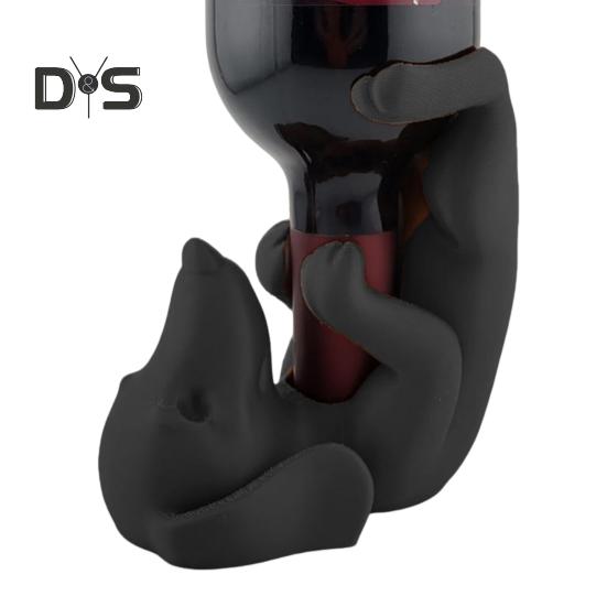 Dackel-Weinflaschenhalter, PLA-Hundefigur, Bierflaschen-Ausstellungsstand, Organizer-Rack, Home, Küche, Bar, Esstisch, Schreibtisch-Dekoration