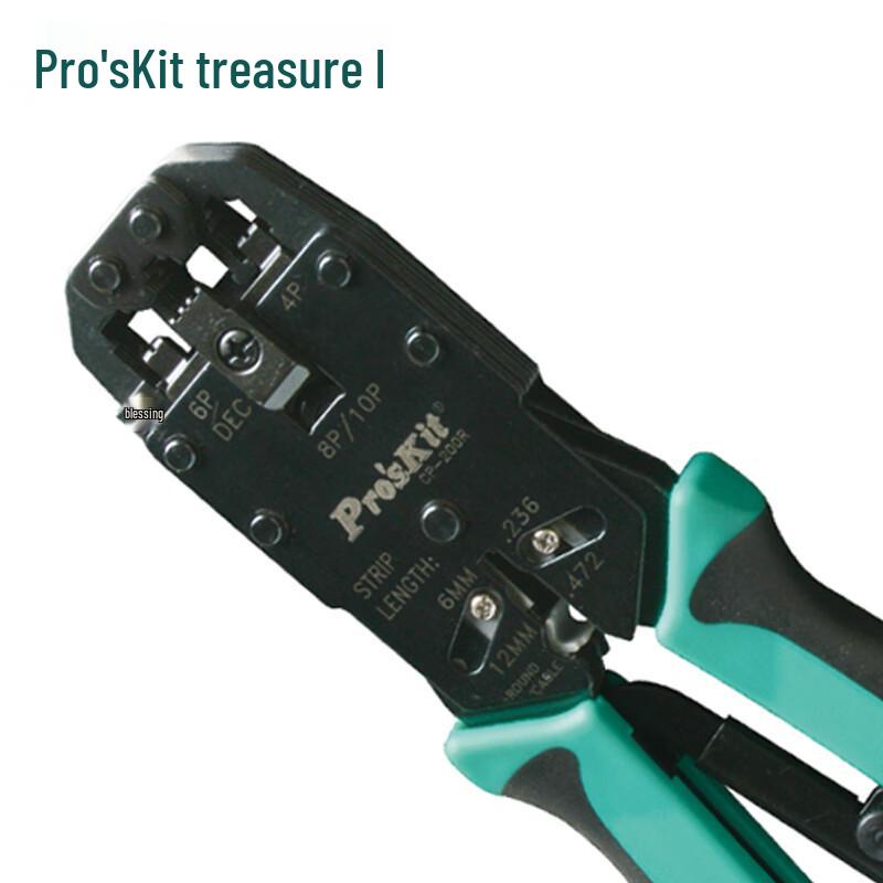 Pro sKit CP-200R 4-in-1 Network Ratchet Crimping Tool