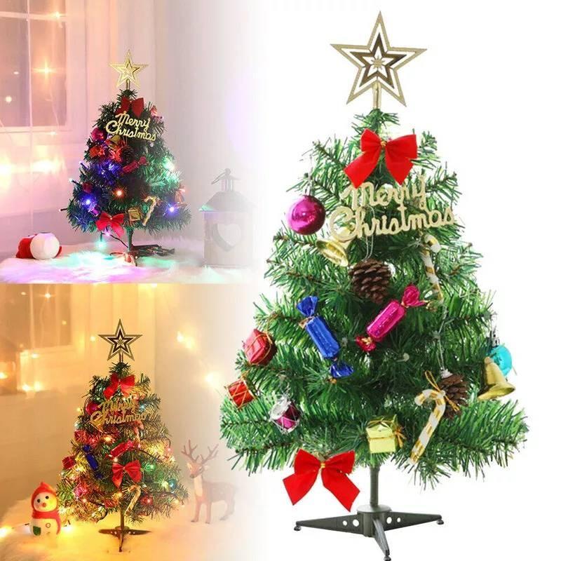 Charmantes Mini-Weihnachtsbaum-Set in 30cm, 45cm und 60cm Perfekt für Weihnachtsdekoration