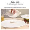 Reusable Food-Grade Silicone Lid for Bowls, Plates, and Cups - Microwave & Splash-Proof Seal