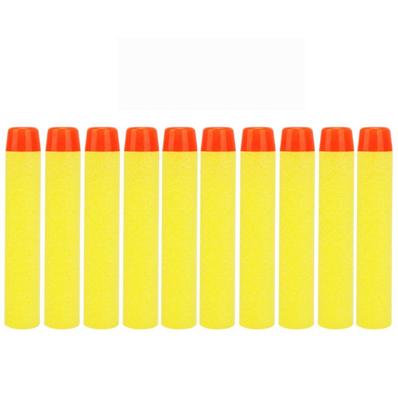 7.2cm 100pcs For Nerf Boft Bullets Darts Round Head Refill Darts Kids Children Toy Gun Bullets For NERF N-Btrike Blasters