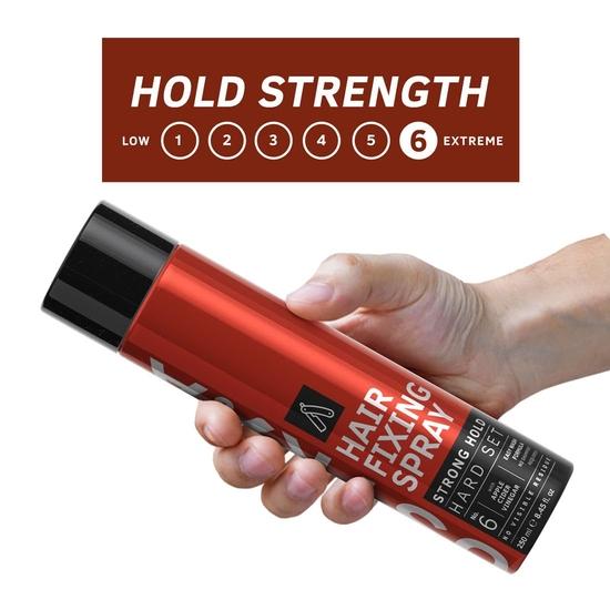 Ustraa Hair Styling Kit - Wet Look | Hair Fixing Spray – 250ml Strong Hold Hair Spray | Adds Shine & Hair Wax Wet Look 100g | Non-greasy wax