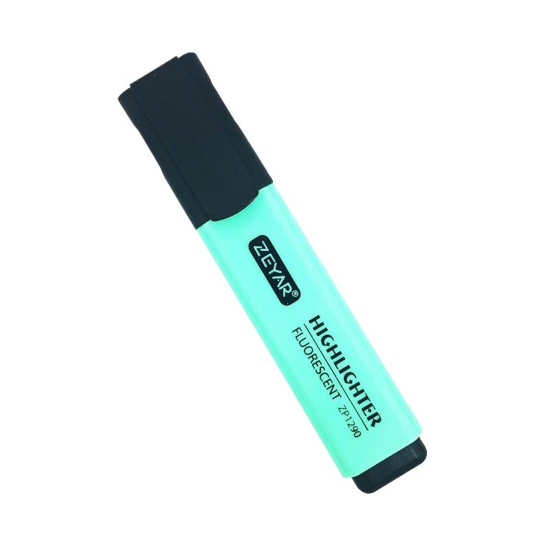 1 PCS 18 Colors Highlighter Marker Pen Water-based Pigment Single Head Highlight Pen Stationery Office School Supplies