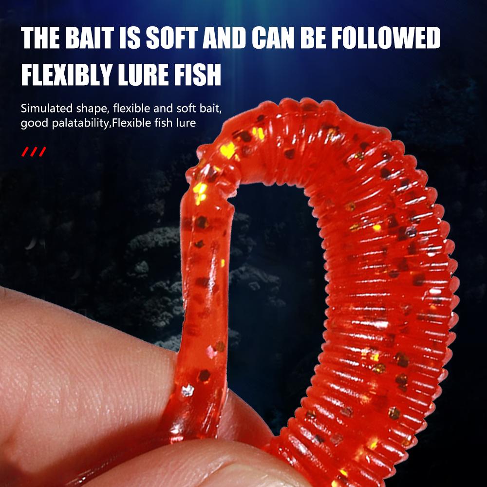 6 sztuk/worek Shad Fishing Lure 95 mm Miękkie tworzywa sztuczne Przynęty Swimbait Jigging Lure Sztuczne przynęty