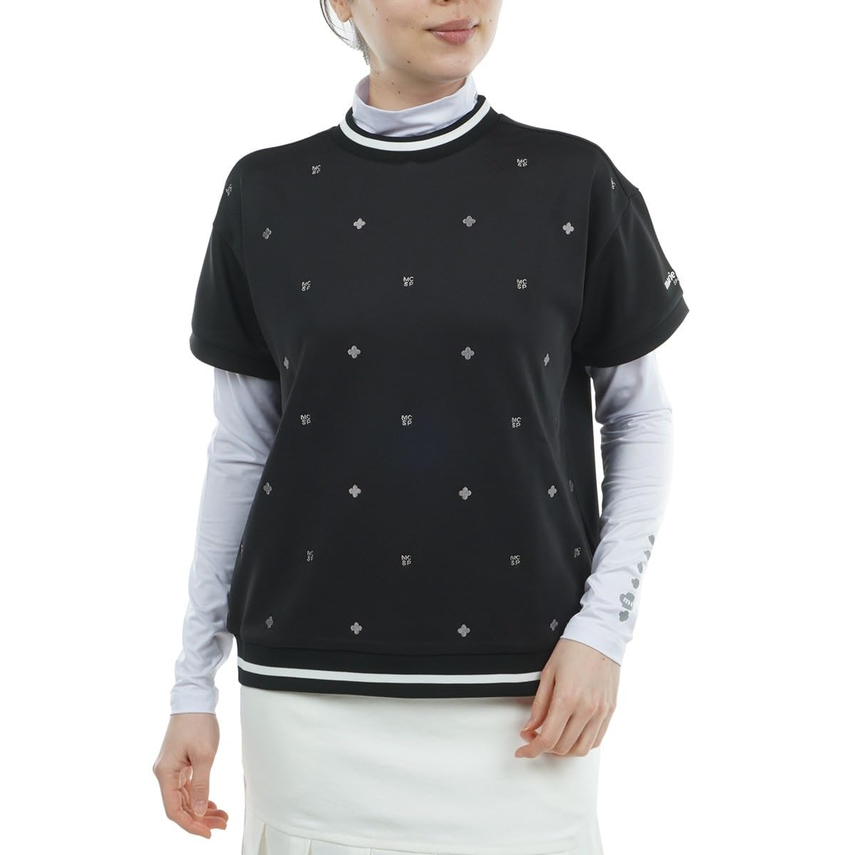 

Комплект женской футболки с коротким рукавом и нижнего белья Marie Claire, черный (714501),