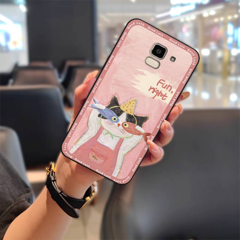 

Пилозахисний чохол-накладка для телефону Samsung Galaxy J6 2018/SM-J600F, модний дизайн, мультяшний, силіконовий, водонепроникний, милий ТПУ Samsung Galaxy J6 2018/SM