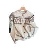 Korean Retro Women's Fair Isle Cardigan - Soft, Fluffy, Autumn/Winter Knit Sweater