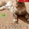 Self-Adhesive Pineapple Ring Sisal Cat Scratching Mat: Tear-Resistant, Durable Floor Protector