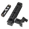 Camera Cage Top Handle Grip Universal Camera Rig Top Grip with Removable Slider 1 4 3 8 Inch Screw Hole Cold Shoe Mount