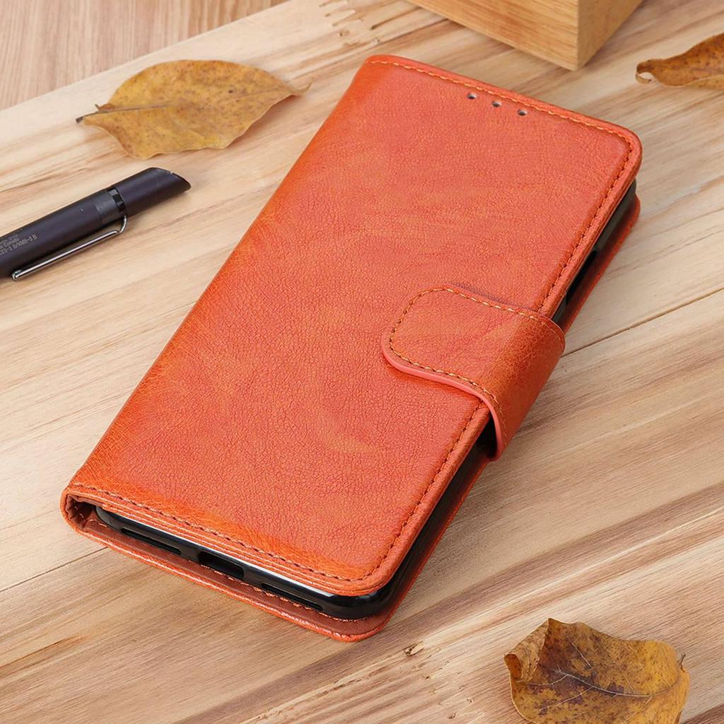 For Sony Xperia 5 VI Case Nappa Texture Split Leather Wallet Phone Cover