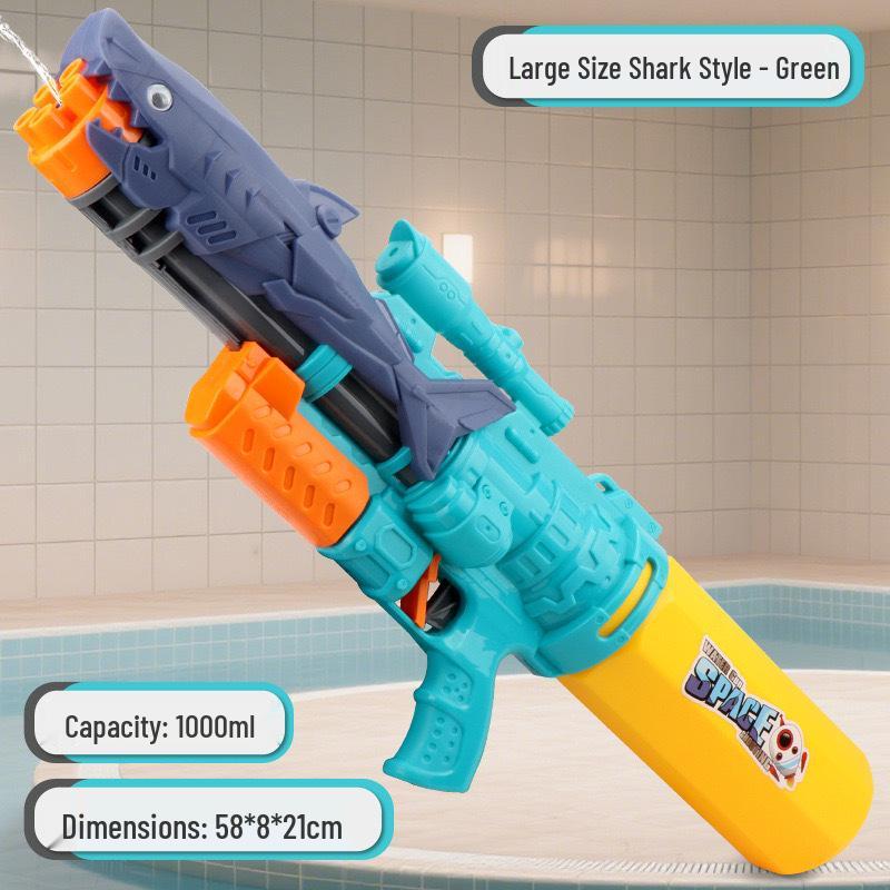 Kids’ XL High-Pressure Gatling Water Gun for Beach Battles