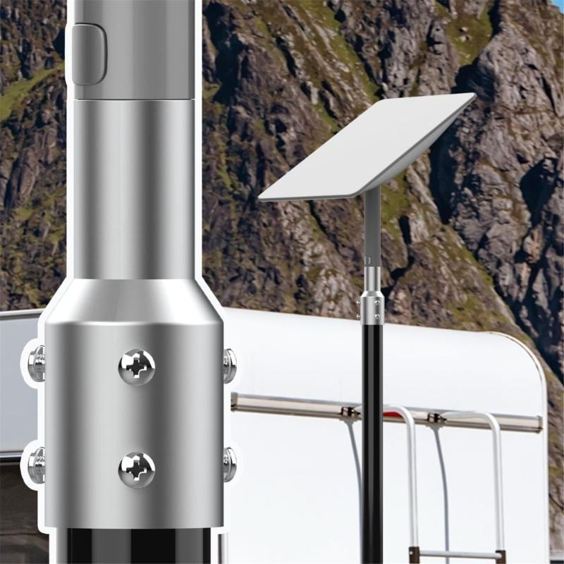Mast Reducer Joint Socket for Second Generation Satellite Dish, Pipe Adapter Easy Installation Secure Antenna Mounting