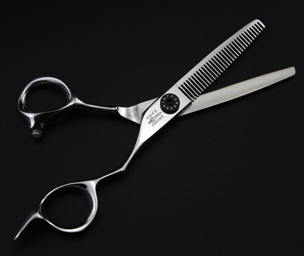 6.0-Inch Japanese Hairdressing & Thinning Scissors Set for Barbers