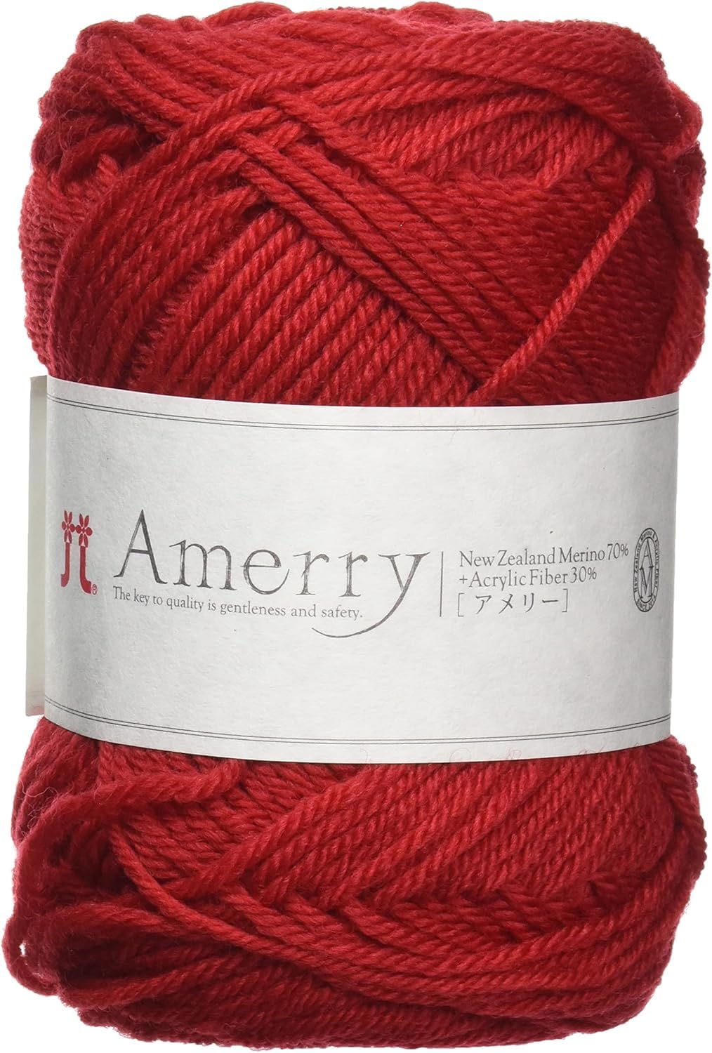 

Hamanaka Amelie Medium 5 Набор из 2261 Пряжа, Вес, Цвет 5, Красный, 40г, Прибл.. 110 м, Шары,