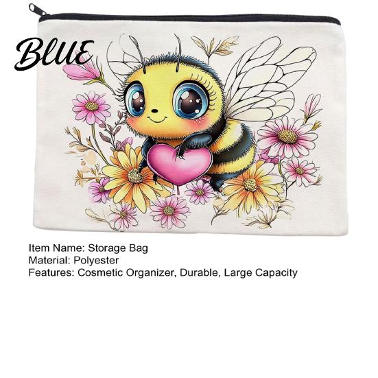 Tear-resistant Bag Cosmetic Storage Bag Multi-Purpose Zipper Makeup Pouch