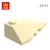 Non-Toxic 74Pcs/Lot 43711 Right Wedge Sloped 4X3 Triple Building Blocks Moc Accessories Compatible With Bricks Children Toys Gift Bo