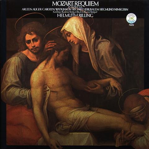 LP Record HELMUT RILLING GTTINGEN CHOIR ST Mozarts Requiem KV626 76819 CBS Masterworks 1979 Germany Classical Used
