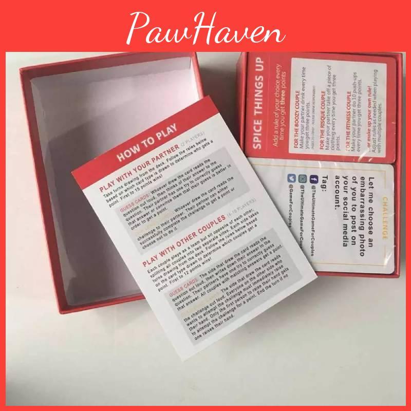 Das ultimative Spiel für Paare Unterhaltsames romantisches Date Night Kartenspiel für Bonding-Aktivitäten