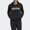Adidas Logo Hoodie Long Sleeve Sweatshirt Women Tops Black DP2403