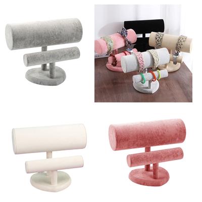 Elegant Headband and Bracelet Display Stand Fashionable Headbands and Jewelry Showcase Dainty Storage and Display Rack
