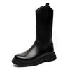 Boots Men's American Martin Boots Heightened Chelsea Boots High Top Knights Boots 71785-J