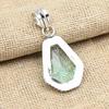 Aqua Apatite Gemstone Solid 925 Sterling Silver Pendant Handmade Jewelry For Gifts