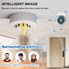 Tuya WiFi/Zigbee Smoke Detector Photoelectric Sensor Fire Alarm Home Kitchen Security System Work With Smart Life APP