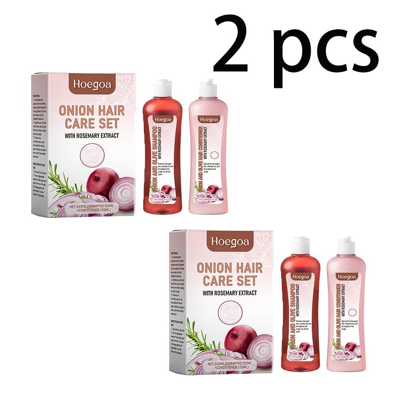 

Набор шампуней Hoegoa Onion Rosemary Nourish & Repair Dry & Frizzy Smooth & Shine Conditioner Set