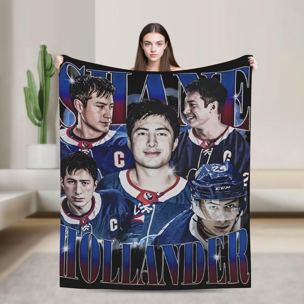 Heated Rivalry Banana Blankets Shane and Ilya Wool Awesome Soft Throw Blankets for Home Restaurant Autumn/Winter
