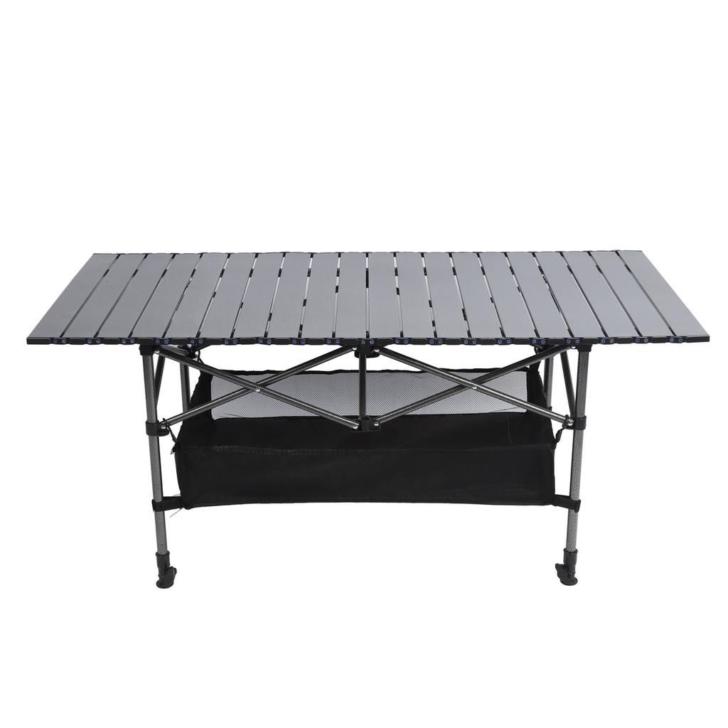 Outdoor Compact Folding Table Carbon Steel Multifunctional Portable Camping Table