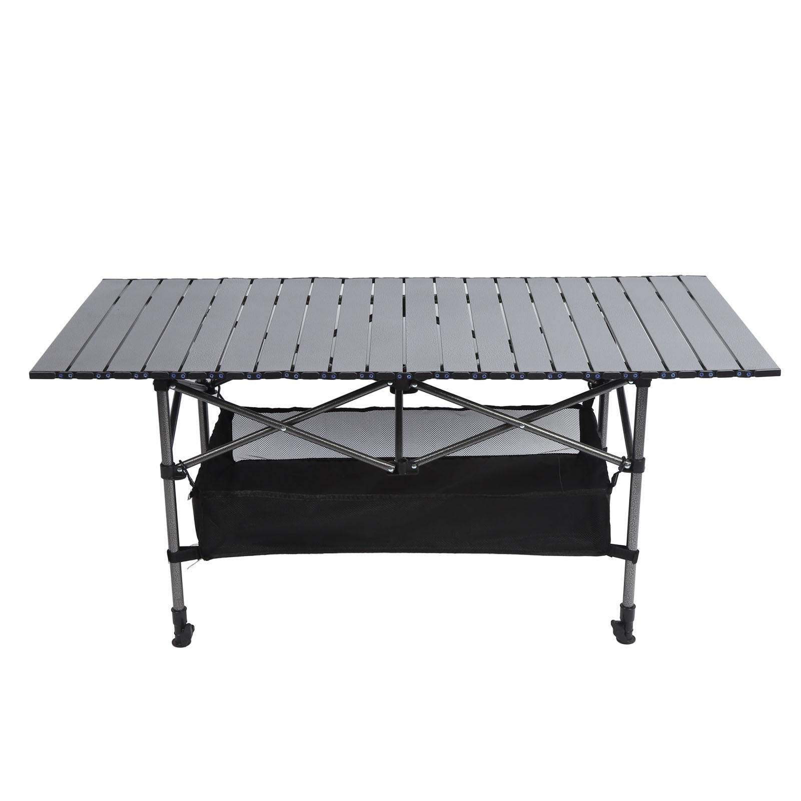 

Outdoor Compact Folding Table Carbon Steel Multifunctional Portable Camping Table