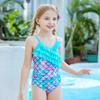 Cross-border Mermaid One-piece Girls' Children's Swimsuit Girls' Summer Baby's New Small, Medium and Older Children's Sunscreen Swimsuit