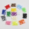 25-Color Resin Snap Button Set for Children's DIY Projects with Installation Tool