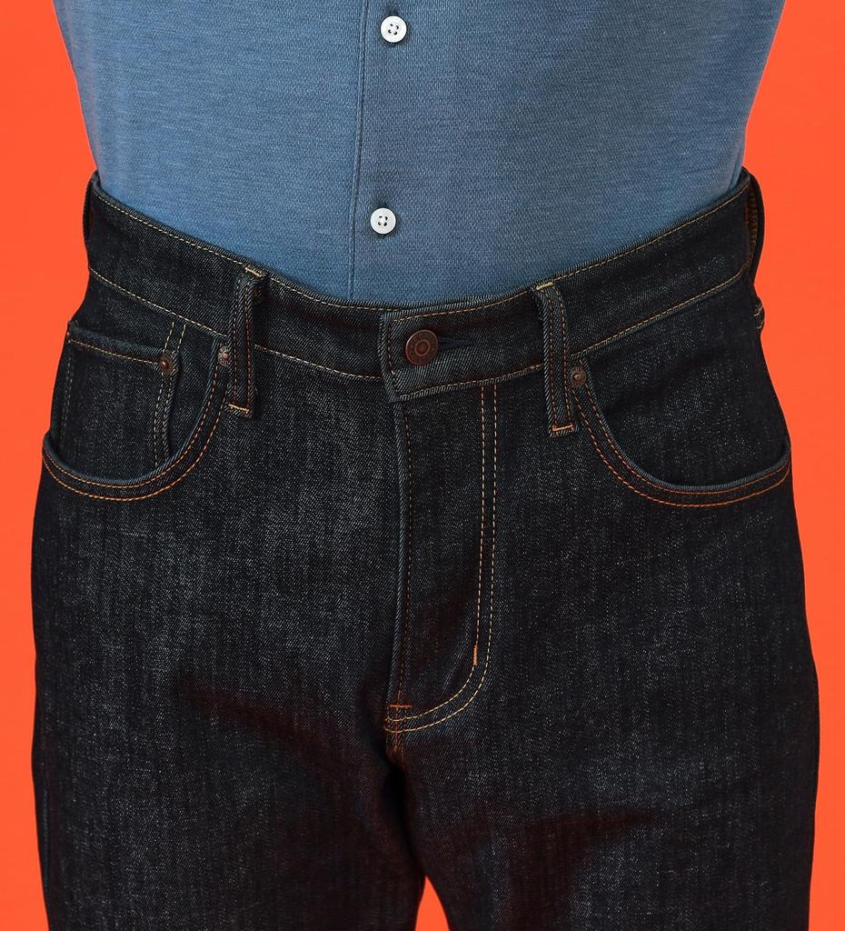 Edwin Wild Fire 403 Winter Straight Denim Indigo Size 34 Men's Pants, Blue,