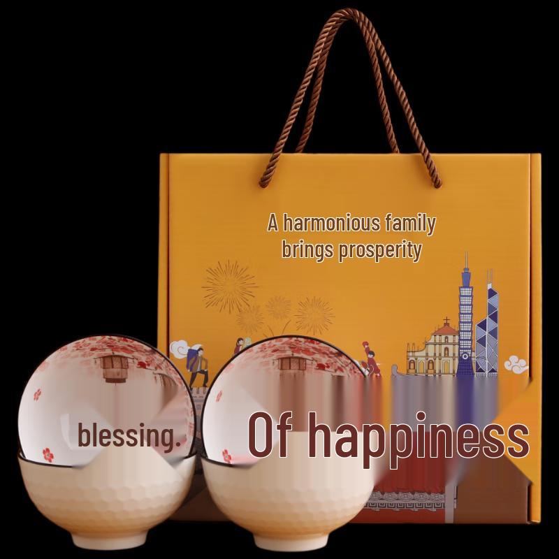 Auspicious Chinese Ceramic Tableware Set