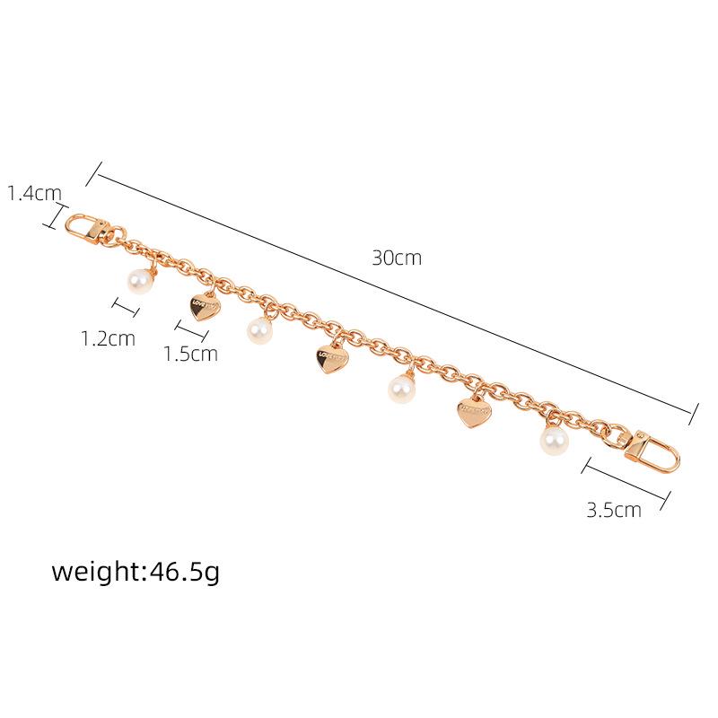 

Жемчужная цепочка на плечо для роскошных сумок кроссбоди и подмышечных сумок