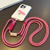 Mobile Phone Lanyard Adjustable Long Crossbody Lanyard Neck Cell Loss Band Phone Rope Anti Shou T0Z1