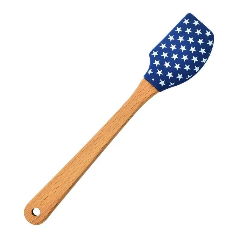 Mini Silicone Spatula Cake Cream Spatula Split Butter Spatula Cake Decoration Tool Baking Accessories Kitchen Cooking Tool