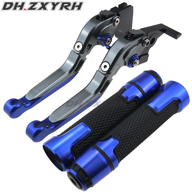 For SUZUKI GSR600 GSR 600 2006-2011 Motorcycle Accessories Extendable Folding Brake Clutch Levers Handle Grips