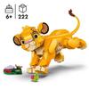 LEGO® Disney 43243 Simba, le bébé du Roi lion, jouet de construction, idée cadeau