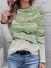 Women's Autumn Long-Sleeve T-ShirtStreet Style Casual Crew Neck Pullover, Loose Fit Outdoor T-Shirt