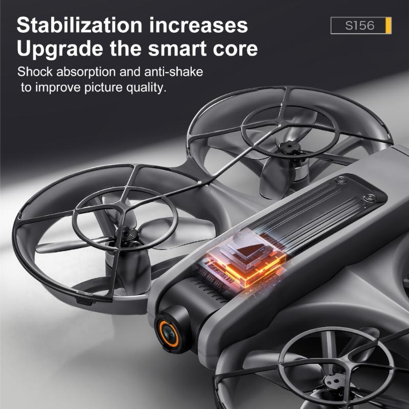 S156 Remote Drones 2.4G WIFI Professional Aerial Photography Remote Control Aircraft Double Camera Quadcopter Boy Toy Gift