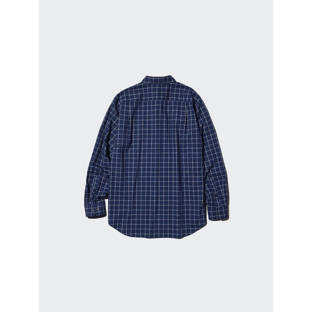 Uniqlo Broadcloth Shirt  Long Sleeve Regular Color  Check B