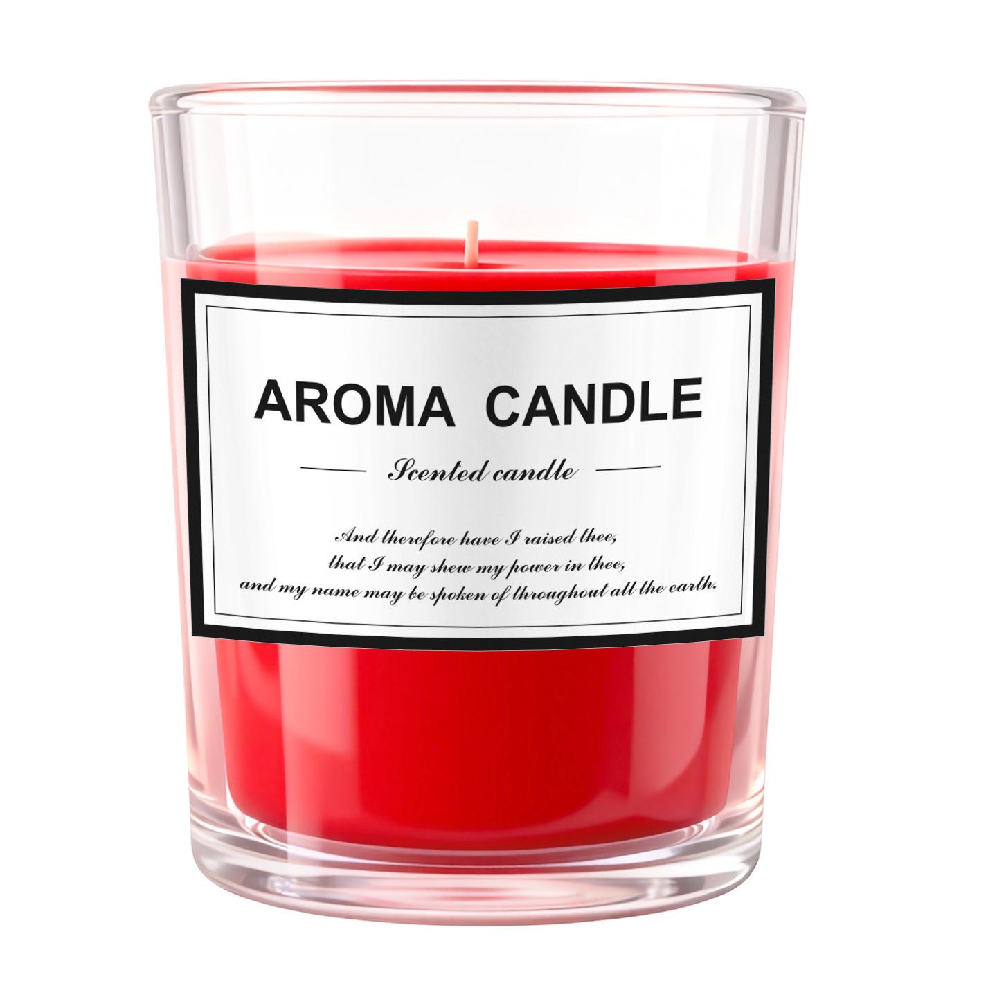 Soy Wax Scented Candle & Dried Flowers Wedding Souvenir Gift Box