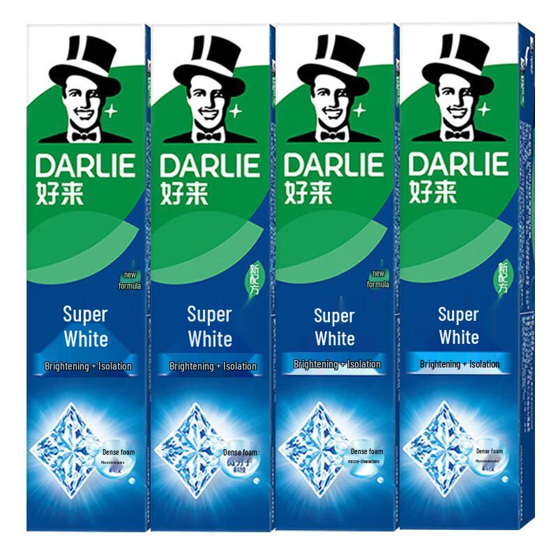 Darlie Whitening & Stain Removal Toothpaste 4x140g